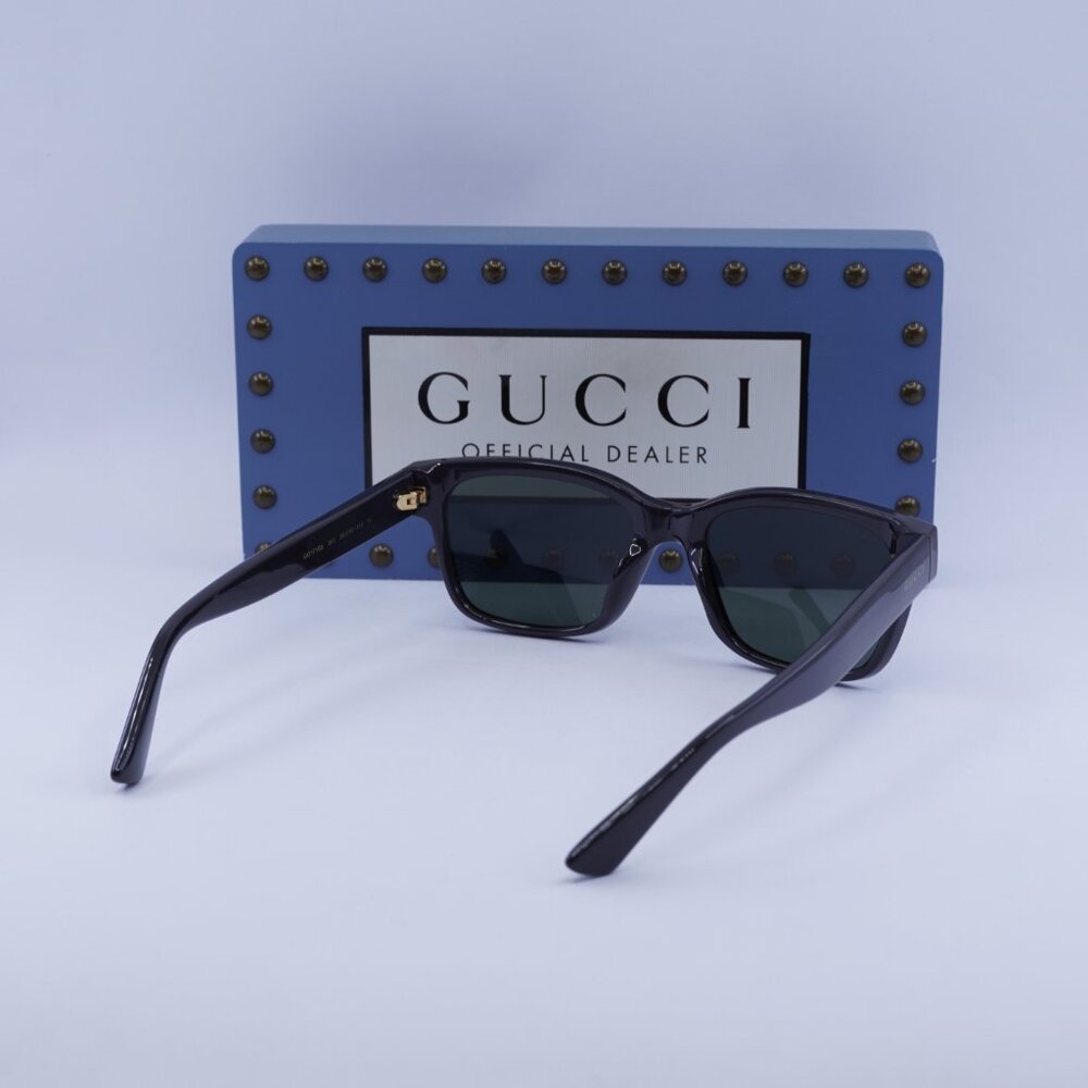 Gucci GG1716S 003 Square Sunglasses - Grey/Grey - Picture 10 of 11